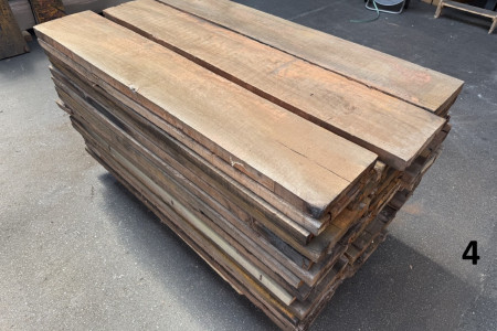 Aanbieding per pallet. Oud houten planken uit de havens!